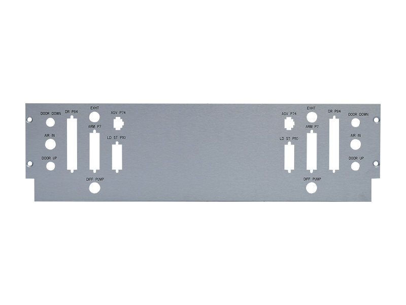 Semiconductor Industry Data Interface Panel - Surface Spray Painting at Proseso ng Screen Printing